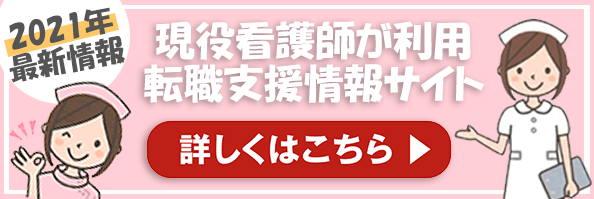 現役看護師が利用 転職支援情報サイト